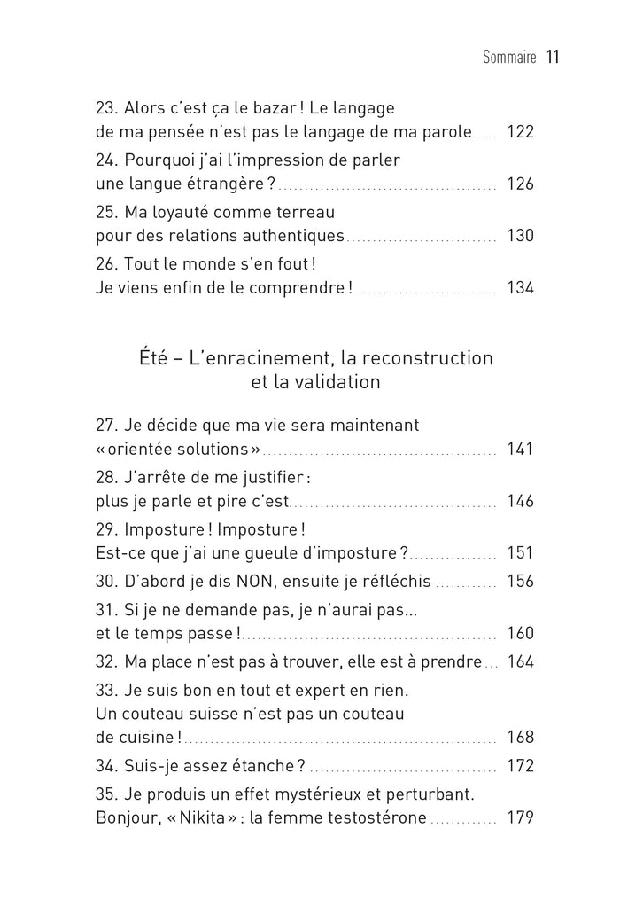 C'est décidé, je change ma vie !