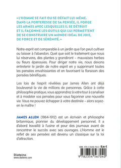 L'homme est le reflet de ses pensées - Le plus grand classique sur la loi d'attraction suivi de La maîtrise de sa destinée
