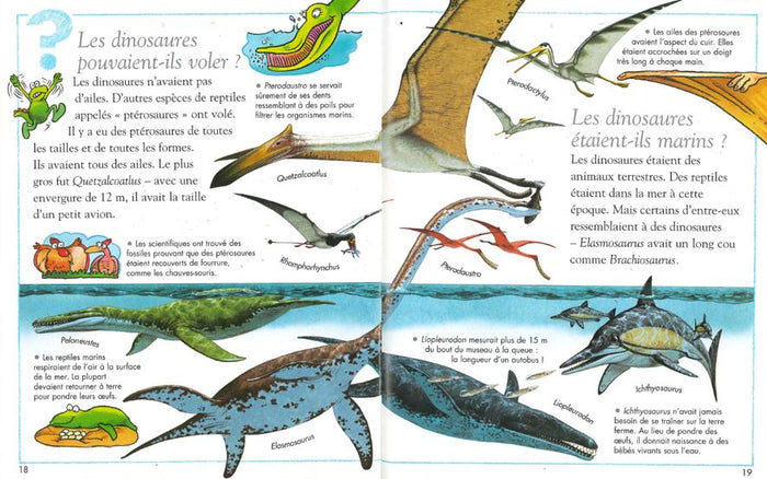 Les animaux préhistoriques