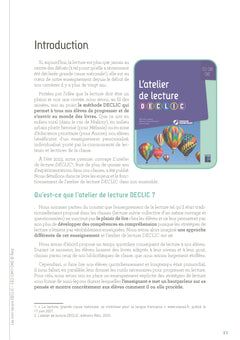 L'atelier de lecture DECLIC - Les mini-leçons CE2 - CM1 - CM2