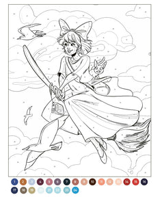 Coloriages par numéro - Ghibli