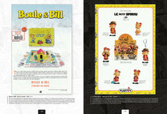 Les publicités des jouets dérivés de la BD franco-belge