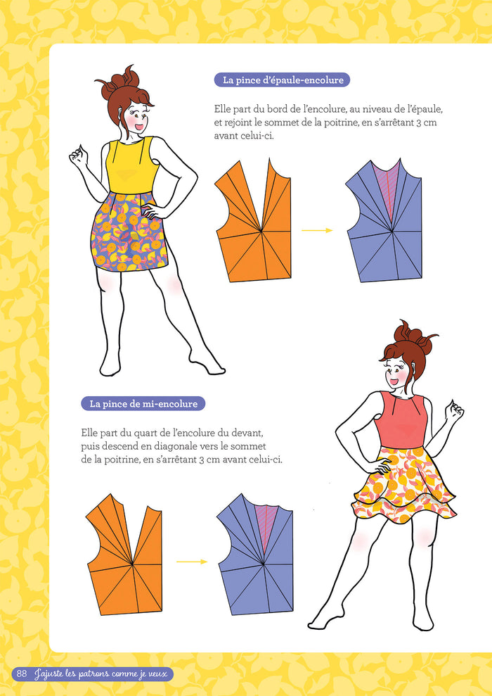 J'ajuste mes patrons comme je veux ! - Spécial Bustes et cols