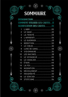 Coffret Earth and Bone - Cartes Oracle