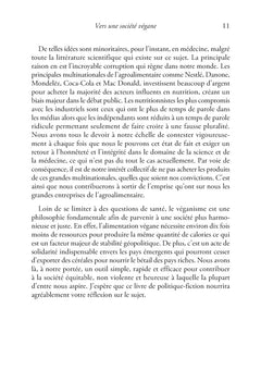 Vers une société végane