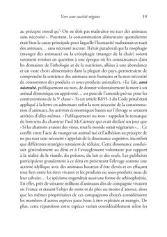 Vers une société végane
