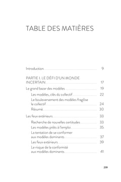 Tracer sa voie dans l'incertitude