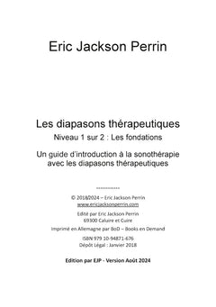 Les diapasons thérapeutiques