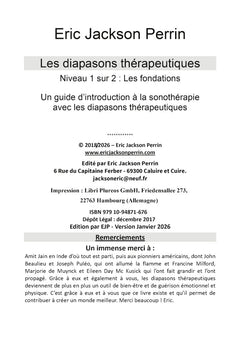 Les diapasons thérapeutiques