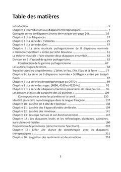 Les diapasons thérapeutiques