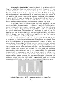 Les diapasons thérapeutiques