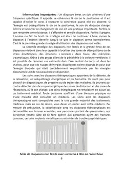 Les diapasons thérapeutiques