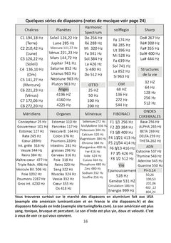 Les diapasons thérapeutiques