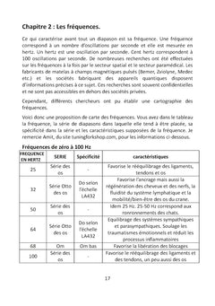 Les diapasons thérapeutiques