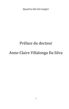 Quand la tête fait maigrir