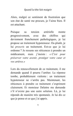 Quand la tête fait maigrir