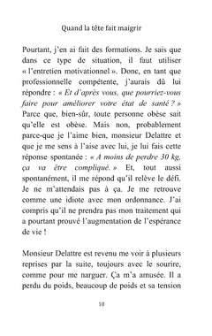 Quand la tête fait maigrir