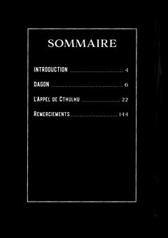 L'appel de Cthulhu et Dagon