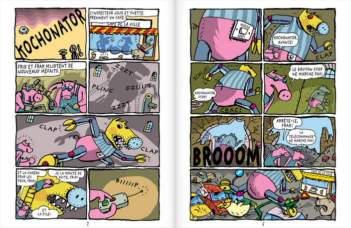 Frik et Frak en cavale ! - Tome 02