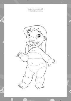 Disney Stitch - Fantastic' Colos (Stitch et Leroy) - Coloriages codés et numérotés, points à relier et bien d'autres encore !