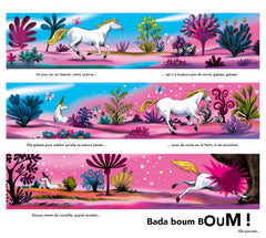 Quand une licorne rencontre un dinosaure