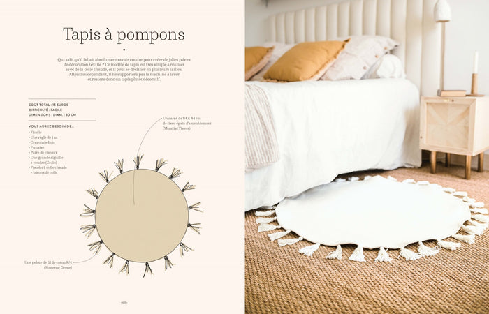 Petit mobilier à créer - 45 DIY simples et design: décoration, meubles, éclairage