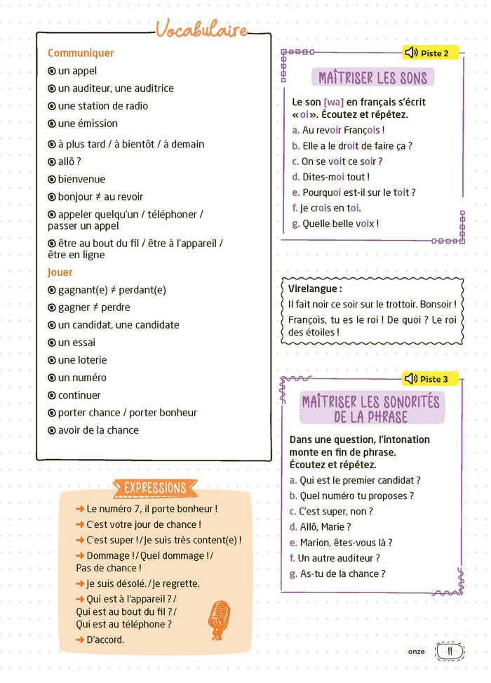 Mon programme en 3 mois - Français pour étrangers - Approfondissement