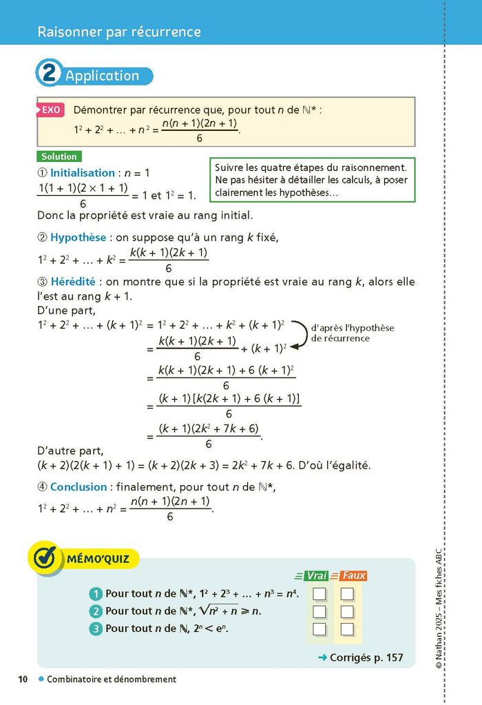 Mes fiches pour le BAC Mathématiques Terminale