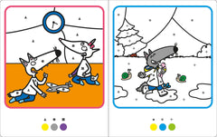 MES COLORIAGES MAGIQUES P'TIT LOUP - TRACES ET FORMES