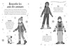 Un chien dans la neige