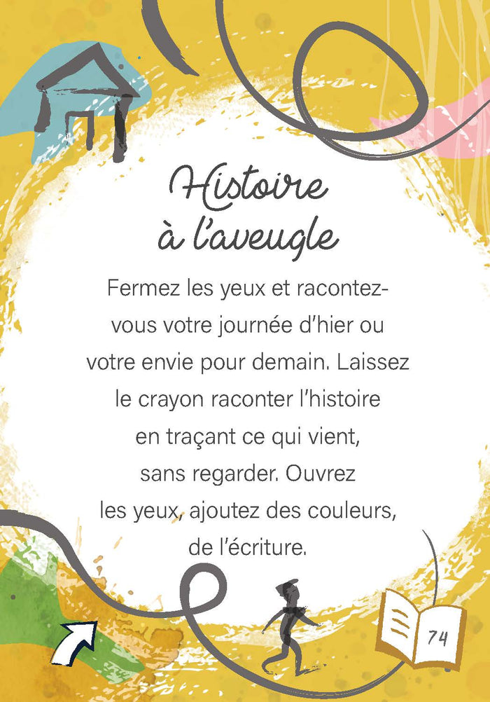 Le nouveau journal créatif - Coffret 44 cartes + livre