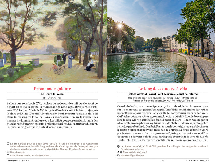 Où s'embrasser à Paris - Bancs publics, jardins secrets, salles obscures, les plus beaux écrins de vos baisers