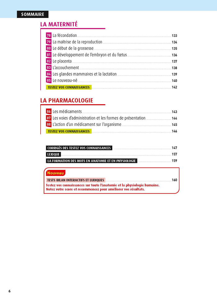 Guide d'anatomie et de physiologie