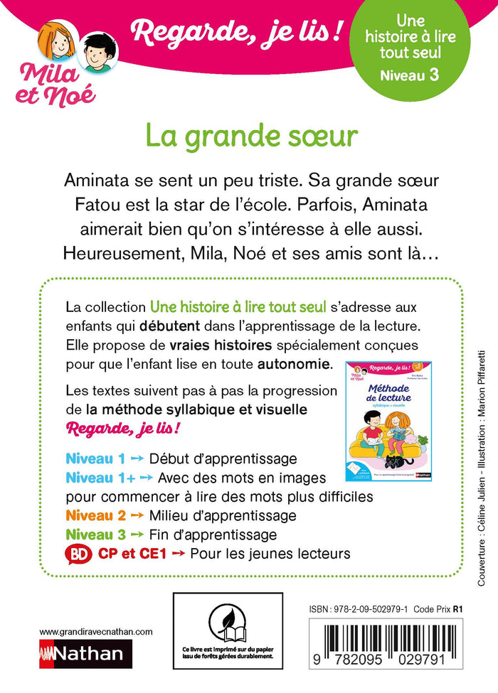Une histoire à lire tout seul - La grande soeur Niv3