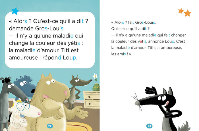 La drôle de maladie de demoiselle Yéti - Lecture Loup CP NED