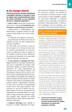 Dictionnaire d'économie et de sciences sociales et politiques - Edition 2026