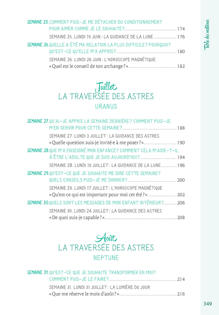 Agenda Astroguidances 2023