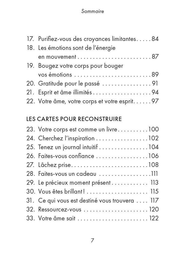 Les murmures de votre intuition - Cartes oracle