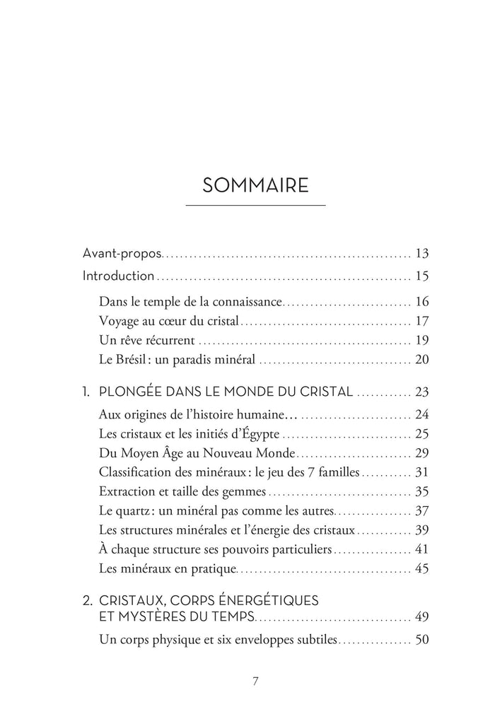 Les pouvoirs secrets des cristaux-maîtres