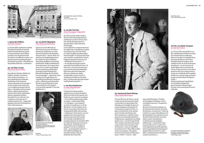 Guillaume Apollinaire, le flâneur de Paris