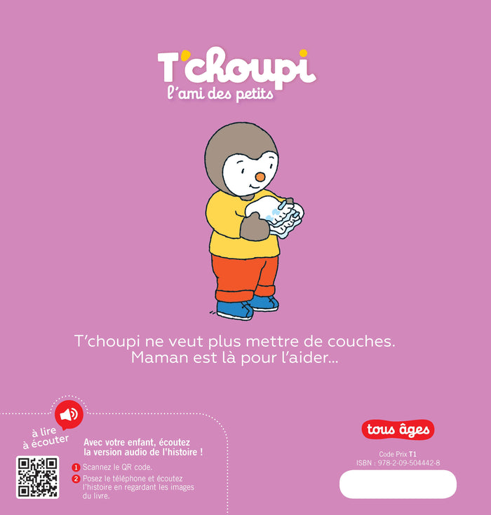 T'choupi ne met plus de couches