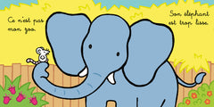 Les animaux du zoo - Les tout-doux Usborne - Dès 6 mois