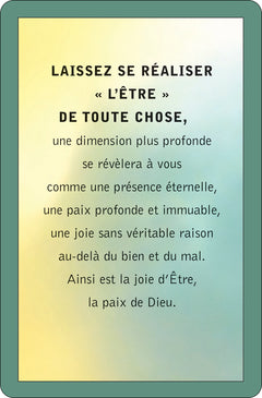 Le pouvoir du moment présent