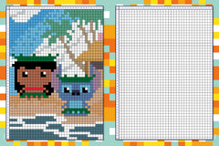 Disney Stitch - Pixel Color