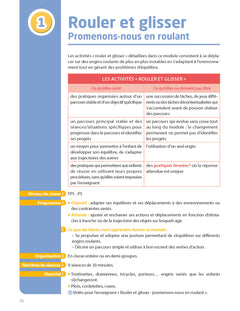 Education physique à grands pas pour la maternelle
