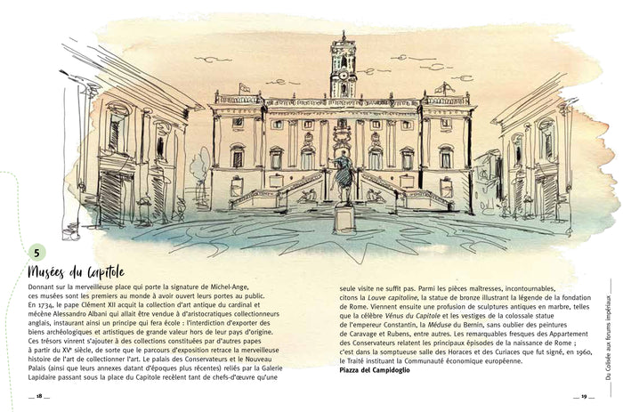 Rome à pied - Curiosités et petites découvertes