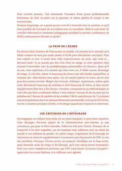 L'instruction en famille