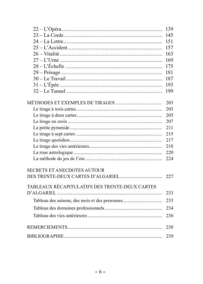 Le grand livre des cartes divinatoires d'Algariel