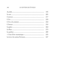 Le sentier des étoiles - Voyage mystique au bout des mots