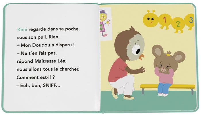 Kimi a perdu son doudou